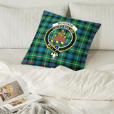 McKenzie Ancient Tartan Crest Pillow Cover